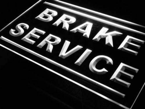 Auto Repair Shop Brake Service LED Light Sign - LED Gift Works