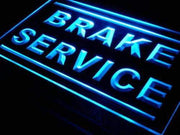 Auto Repair Shop Brake Service LED Light Sign - LED Gift Works