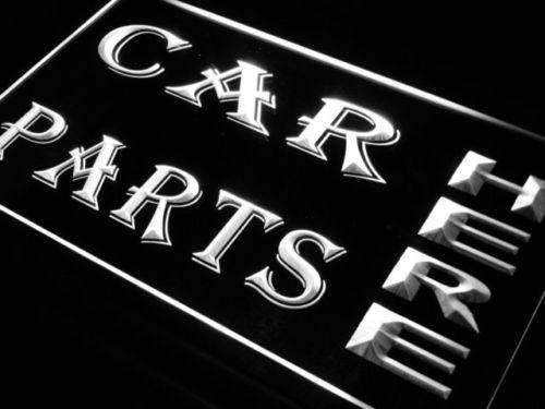 Auto Shop Car Parts Here LED Light Sign - LED Gift Works