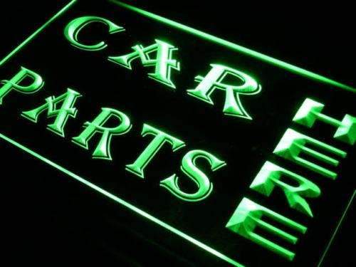 Auto Shop Car Parts Here LED Light Sign - LED Gift Works