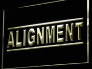 Auto Wheel Alignment Services LED Light Sign - LED Gift Works