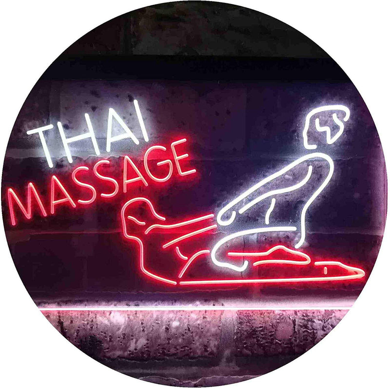 Thai Massage LED Light Sign - LED Gift Works