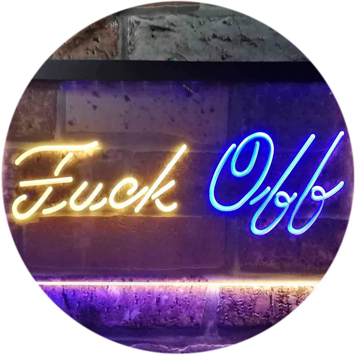 Fuck Off LED Light Sign - Way Up Gifts