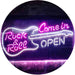 Come in Open Guitar Rock & Roll LED Light Sign - Way Up Gifts
