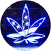Marijuana Leaf USA Flag LED Light Sign - Way Up Gifts