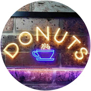 Donuts Coffee LED Light Sign - LED Gift Works