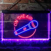 Microphone On The Air LED Light Sign - LED Gift Works