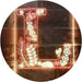Family Name Letter L Monogram Initial LED Light Sign - Way Up Gifts