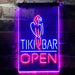 Parrot Tiki Bar Open LED Light Sign - Way Up Gifts