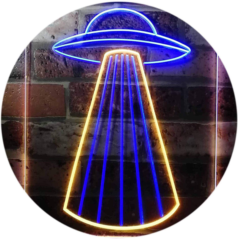 Space Ship UFO LED Light Sign - LED Gift Works