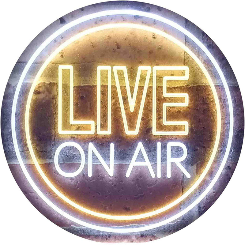 Live On Air LED Light Sign - LED Gift Works