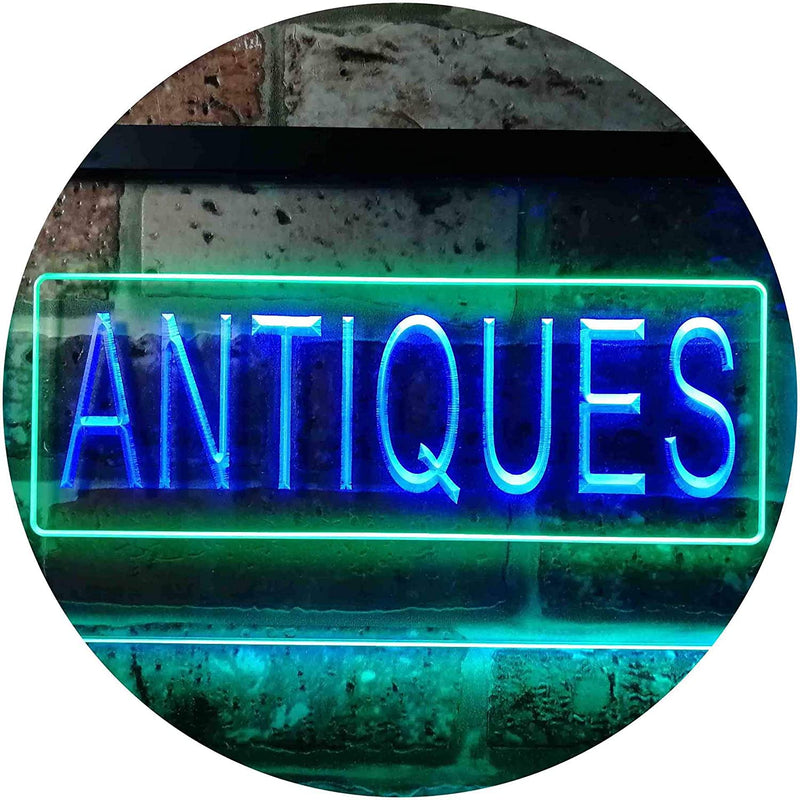 Antiques LED Light Sign - LED Gift Works