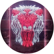 Lion Art Decor LED Light Sign - LED Gift Works
