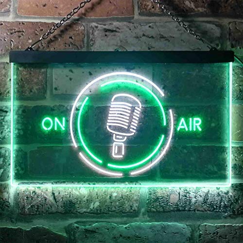 Microphone On Air LED Light Sign - Way Up Gifts