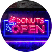 Donuts Open LED Light Sign - LED Gift Works