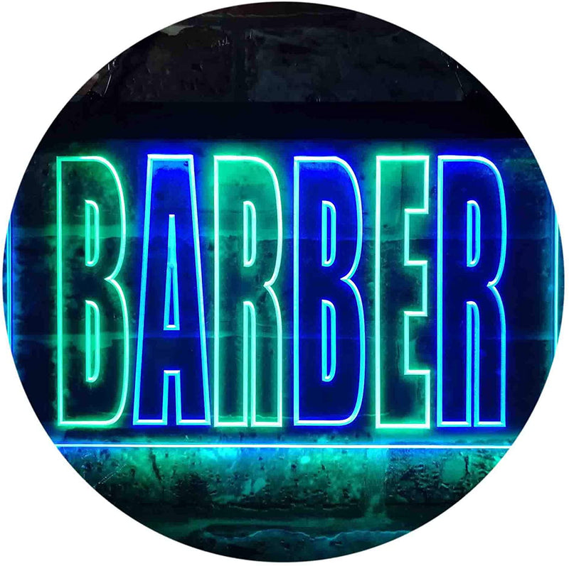 Barber LED Light Sign - LED Gift Works
