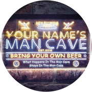Personalized Sports Soccer Theme Man Cave LED Light Sign - LED Gift Works