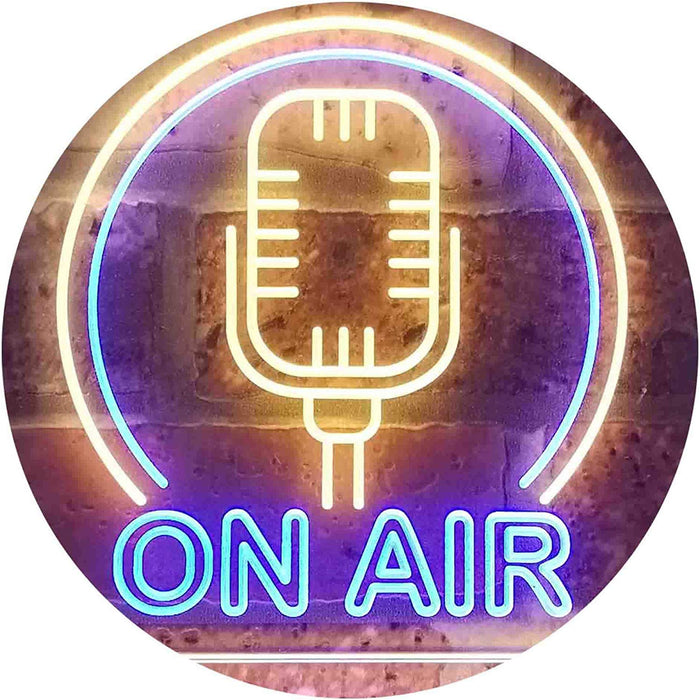 Microphone On Air LED Light Sign - Way Up Gifts