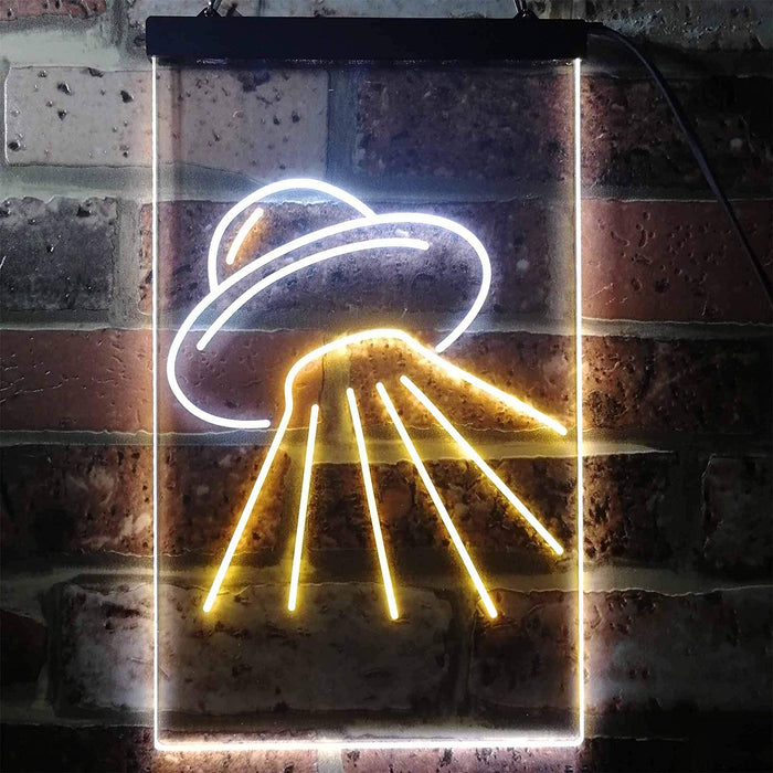 UFO Alien Spaceship LED Light Sign - Way Up Gifts