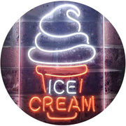 Ice Cream Cones LED Light Sign - LED Gift Works