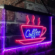 Coffee Cup LED Light Sign - LED Gift Works
