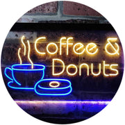Coffee Donuts LED Light Sign - LED Gift Works