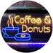 Coffee Donuts LED Light Sign - Way Up Gifts