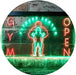 Fitness Center Open Gym LED Light Sign - Way Up Gifts