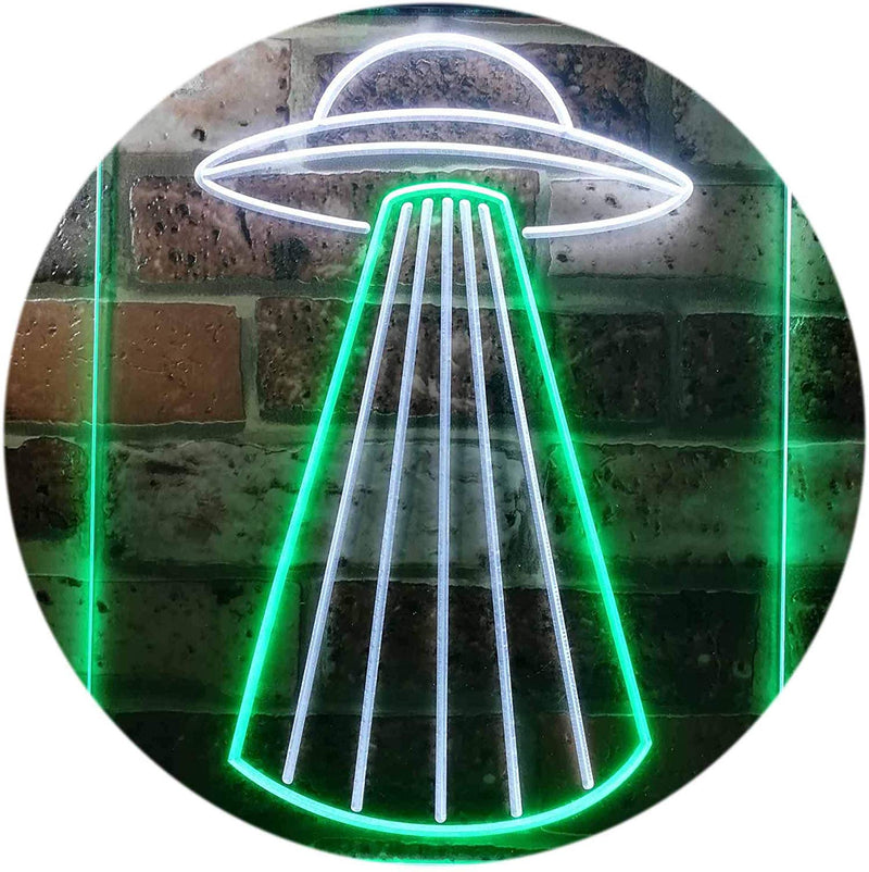 Space Ship UFO LED Light Sign - LED Gift Works