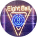 Eight Ball Pool Billiards LED Light Sign - Way Up Gifts