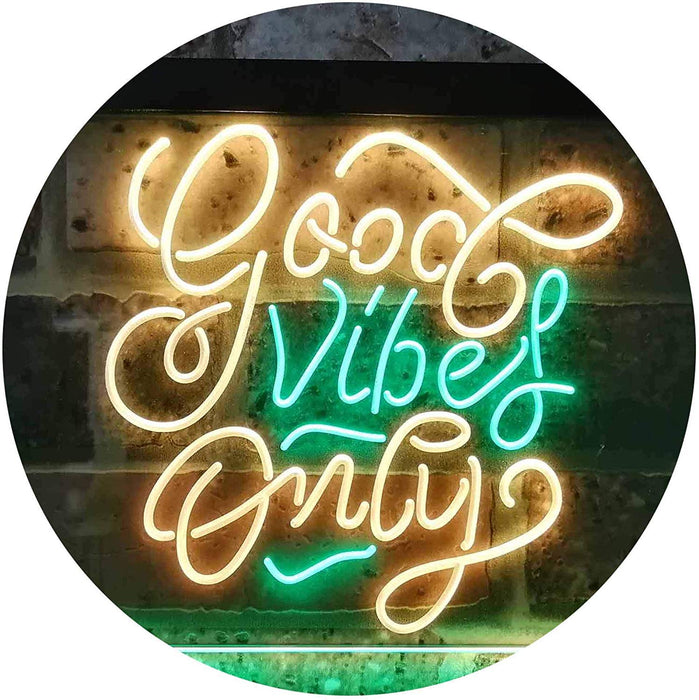 Good Vibes Only LED Light Sign - Way Up Gifts