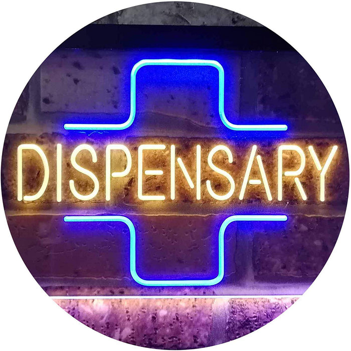 Medical Marijuana Dispensary LED Light Sign - Way Up Gifts