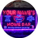 Personalized Beer Cheers Home Bar LED Light Sign - Way Up Gifts