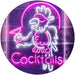 Cocktails Parrot LED Light Sign - Way Up Gifts