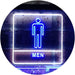 Men Bathroom Restroom LED Light Sign - Way Up Gifts