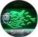 Fire 8 Ball Pool Billiards LED Light Sign - Way Up Gifts
