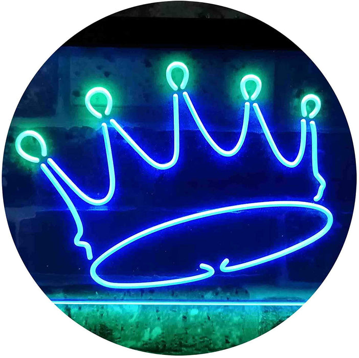 Princess Crown Girls Room Decor LED Light Sign - Way Up Gifts