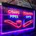 Cigar Pipes Tobacco Gifts LED Light Sign - Way Up Gifts