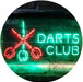 Darts Club LED Light Sign - Way Up Gifts
