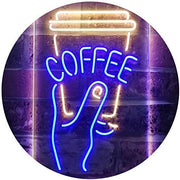 Coffee Cup To Go LED Light Sign - LED Gift Works