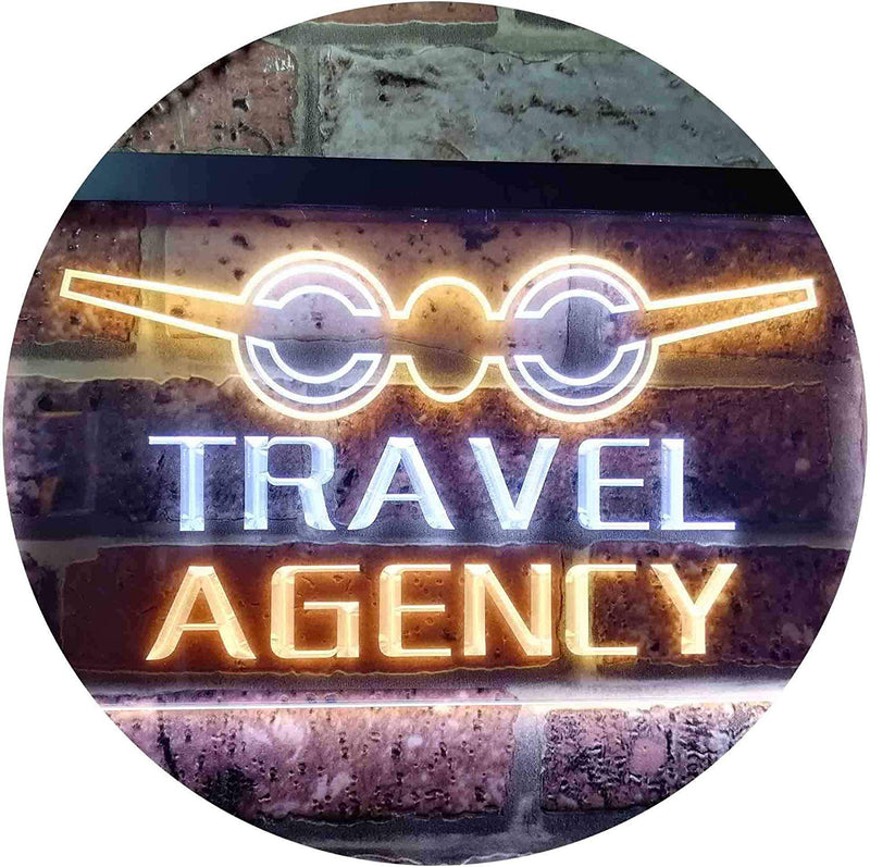 Travel Agency LED Light Sign - LED Gift Works
