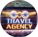 Travel Agency LED Light Sign - Way Up Gifts