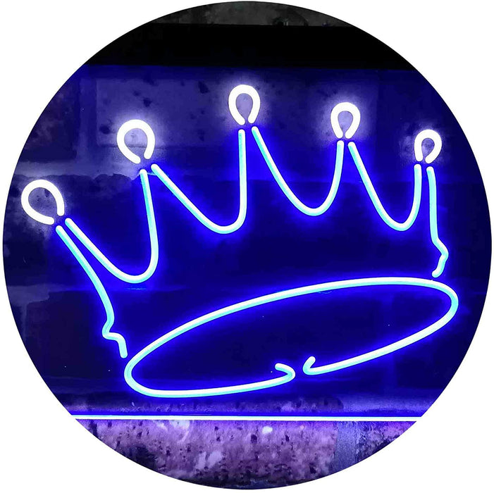 Princess Crown Girls Room Decor LED Light Sign - Way Up Gifts