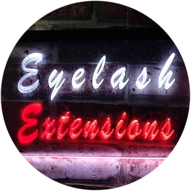 Beauty Salon Eyelash Extensions LED Light Sign - LED Gift Works