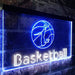 Sports Man Cave Basketball LED Light Sign - Way Up Gifts
