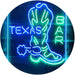 Cowboys Boots Texas Bar LED Light Sign - Way Up Gifts