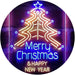 Merry Christmas Happy New Year LED Light Sign - Way Up Gifts