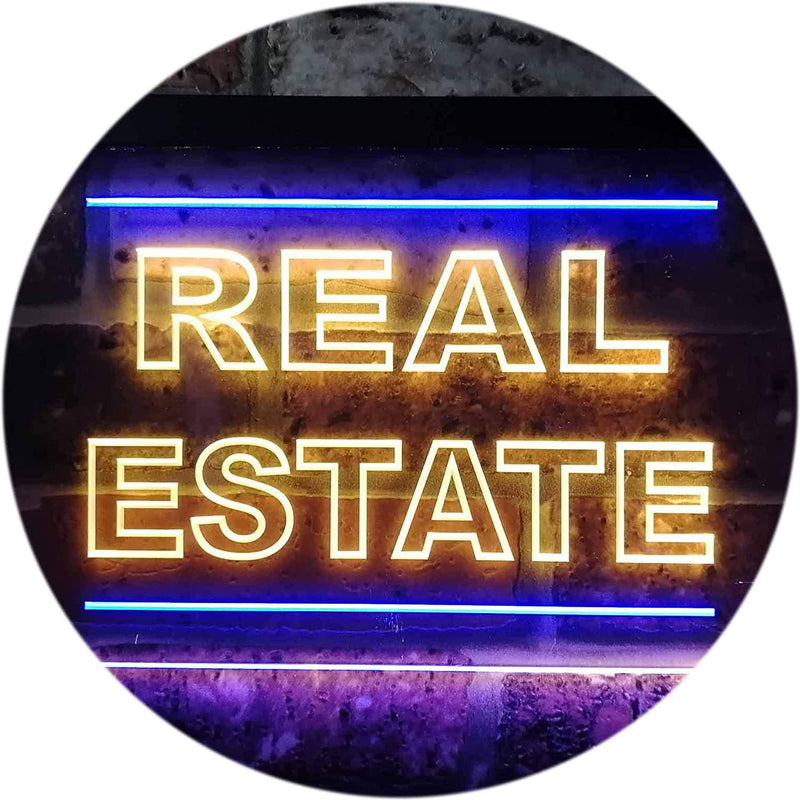 Real Estate LED Light Sign - LED Gift Works