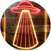 Space Ship UFO LED Light Sign - Way Up Gifts