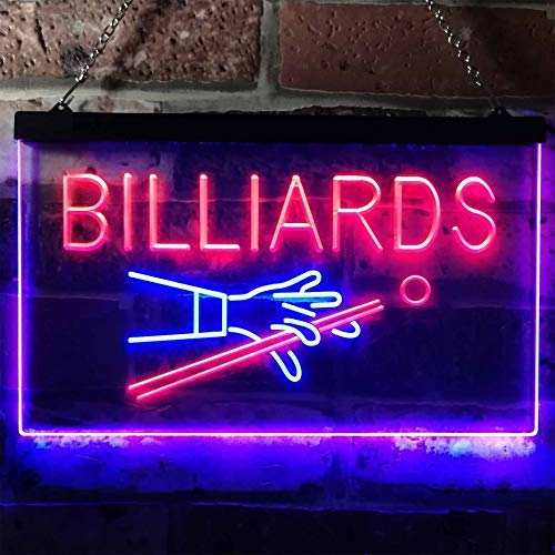 Pool Billiards LED Light Sign - Way Up Gifts